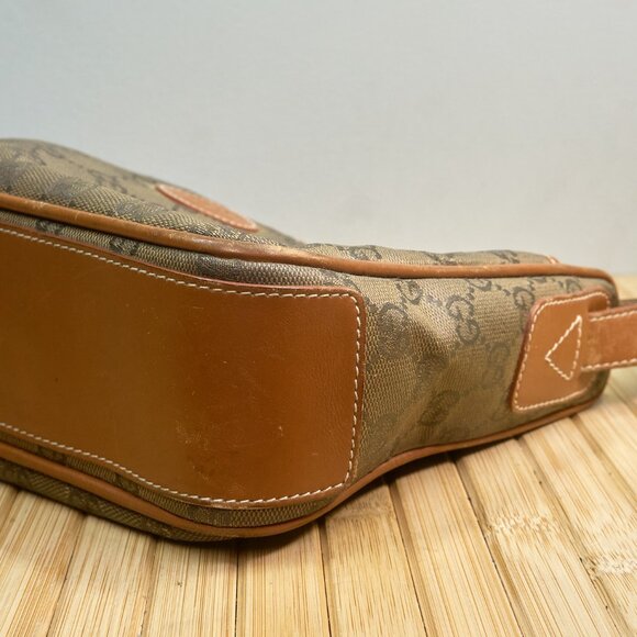 GUCCI GG Supreme Authentic Vintage 80s Collectible Crossbody Bag, Made in Italy - Picture 11 of 16